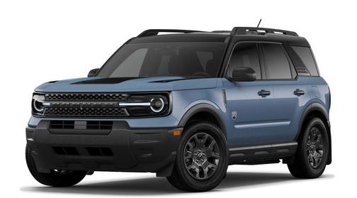 Azure Gray Metallic Tri-Coat 2026 Ford Bronco Sport Big Bend