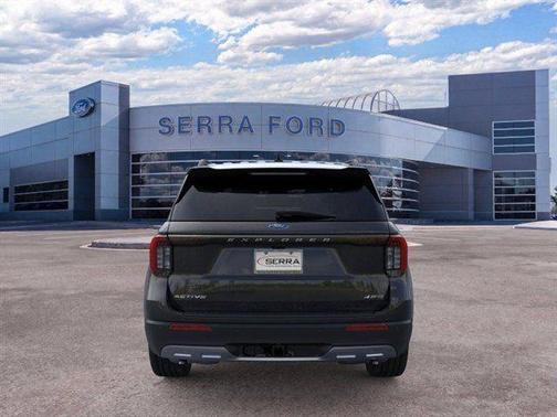Agate Black Metallic 2026 Ford Explorer Active