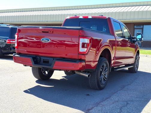 Rapid Red Metallic Tinted Clearcoat 2023 Ford F-150 Lariat