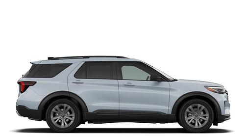 Space White Metallic 2026 Ford Explorer Active