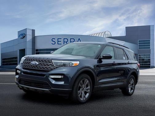 Stone Blue Metallic 2023 Ford Explorer XLT