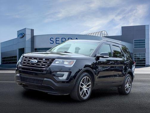 Shadow Black 2016 Ford Explorer Sport