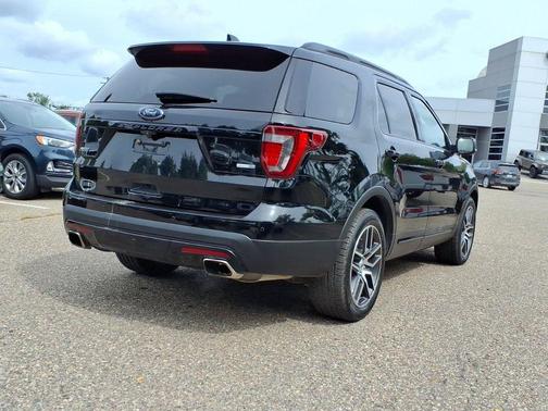 Shadow Black 2016 Ford Explorer Sport