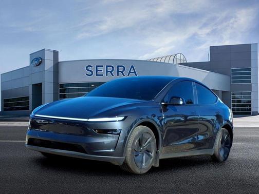 Stealth Grey 2026 Tesla Model Y Long Range Launch Series
