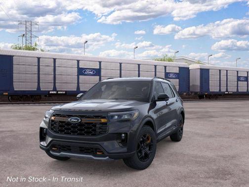 Agate Black Metallic 2026 Ford Explorer Tremor