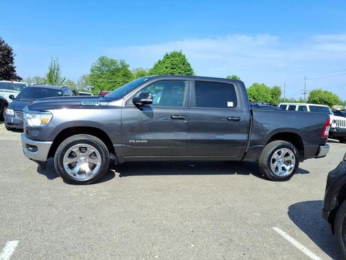 Granite Crystal Metallic Clearcoat 2021 RAM 1500 Big Horn/Lone Star