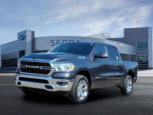 Granite Crystal Metallic Clearcoat 2021 RAM 1500 Big Horn/Lone Star