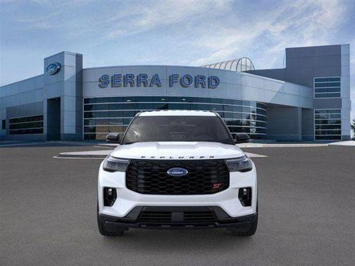 Star White Metallic Tri-Coat 2026 Ford Explorer ST