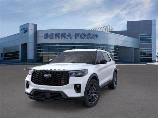 Star White Metallic Tri-Coat 2026 Ford Explorer ST