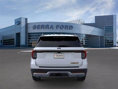 Space White Metallic 2026 Ford Explorer Tremor