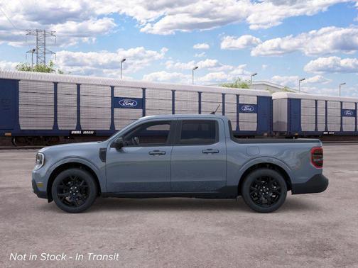 Azure Gray Metallic Tri-Coat 2026 Ford Maverick Lariat