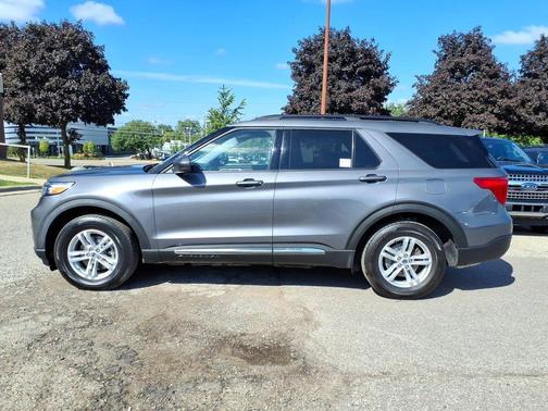 Carbonized Gray Metallic 2022 Ford Explorer XLT