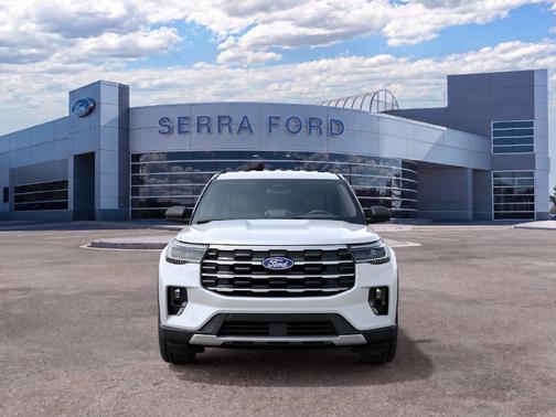 White Metallic 2027 Ford Explorer Active