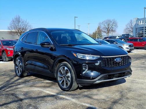 Agate Black Metallic 2023 Ford Escape Platinum