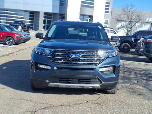 Stone Blue Metallic 2023 Ford Explorer XLT