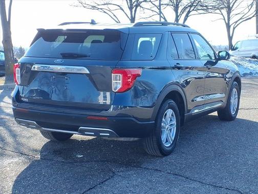 Stone Blue Metallic 2023 Ford Explorer XLT