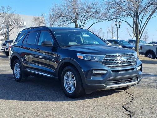 Stone Blue Metallic 2023 Ford Explorer XLT