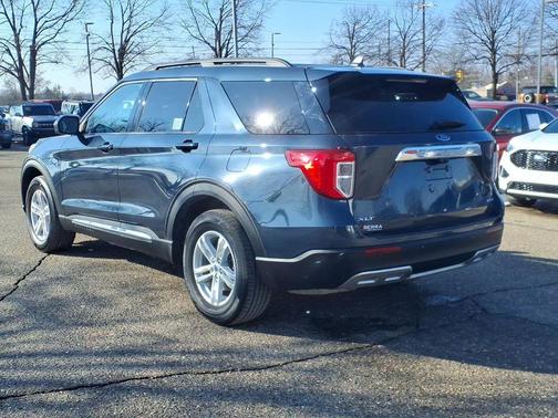 Stone Blue Metallic 2023 Ford Explorer XLT