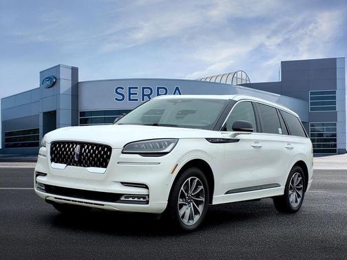 Pristine White Metallic Tri-Coat 2020 Lincoln Aviator Grand Touring AWD
