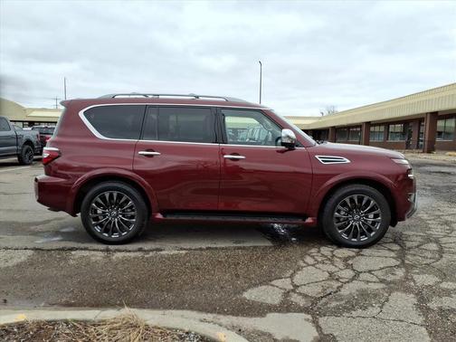 Coulis Red Pearl 2024 Nissan Armada Platinum 4WD