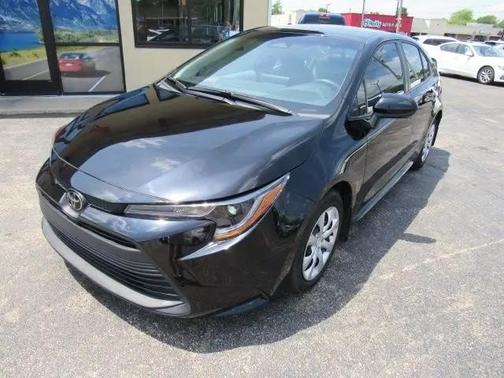 Midnight Black Metallic 2025 Toyota Corolla LE