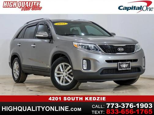 Titanium Silver 2015 Kia Sorento LX