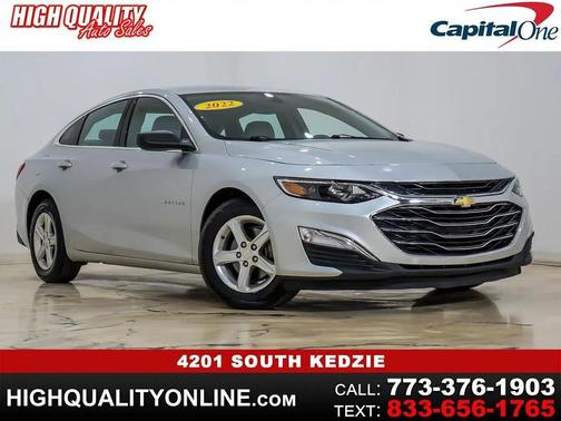 Silver Ice Metallic 2022 Chevrolet Malibu 1LS