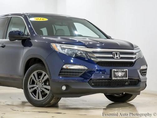 Blue 2016 Honda Pilot EX-L
