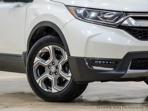 White Diamond Pearl 2018 Honda CR-V EX-L