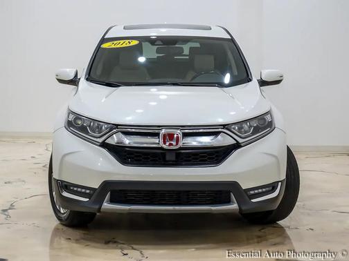 White Diamond Pearl 2018 Honda CR-V EX-L