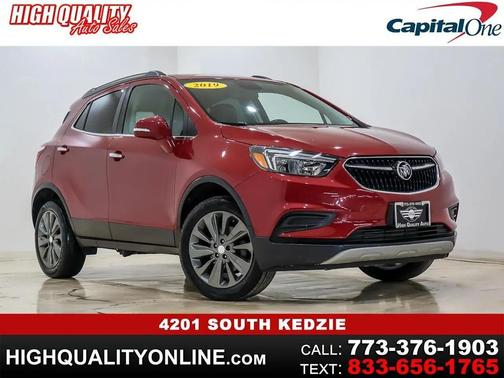 Winterberry Red Metallic 2019 Buick Encore Preferred
