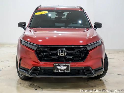 Radiant Red Metallic 2024 Honda CR-V Hybrid Sport AWD