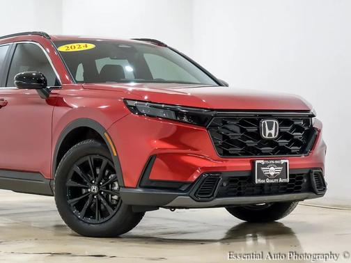Radiant Red Metallic 2024 Honda CR-V Hybrid Sport AWD