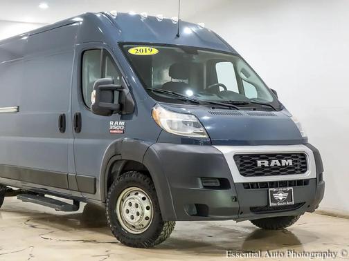 Black Clearcoat 2019 RAM ProMaster 3500 High Roof