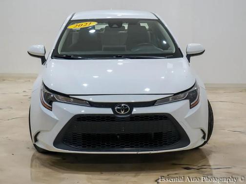 Super White 2021 Toyota Corolla LE