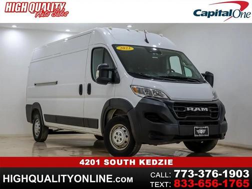 Bright White Clearcoat 2023 RAM ProMaster 2500 High Roof