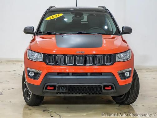 Spitfire Orange Clearcoat 2021 Jeep Compass Trailhawk