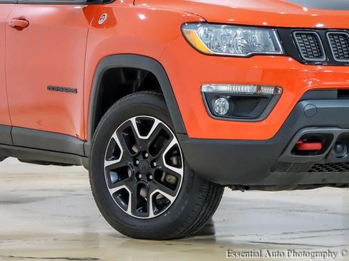 Spitfire Orange Clearcoat 2021 Jeep Compass Trailhawk