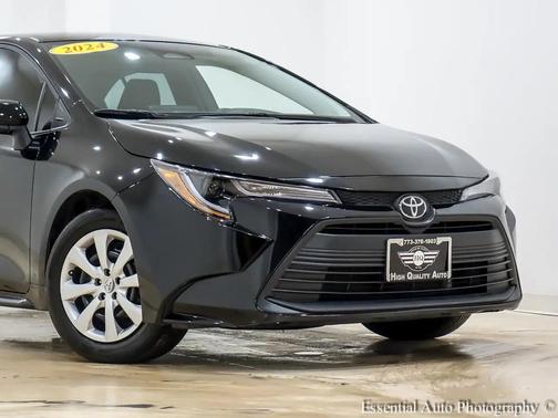 Midnight Black Metallic 2024 Toyota Corolla LE