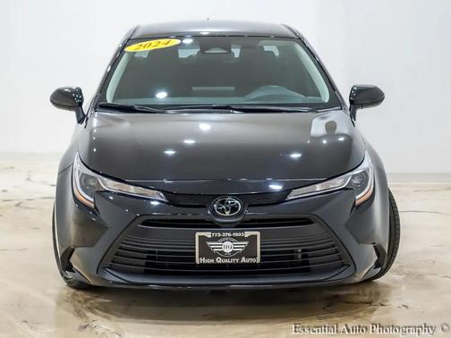 Midnight Black Metallic 2024 Toyota Corolla LE