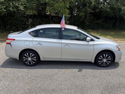 Brilliant Silver 2015 Nissan Sentra S