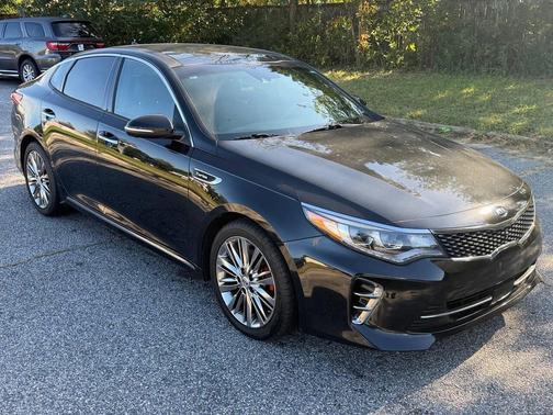 Ebony Black 2017 Kia Optima SXL Turbo
