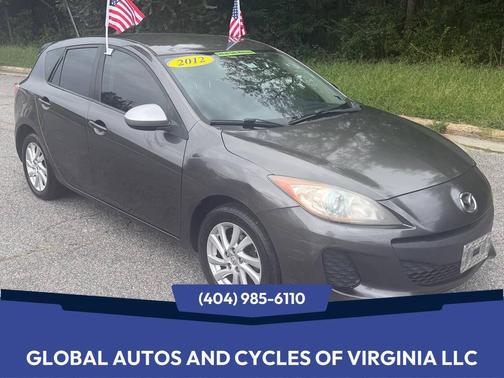 Dolphin Gray Mica 2012 Mazda Mazda3 i Touring