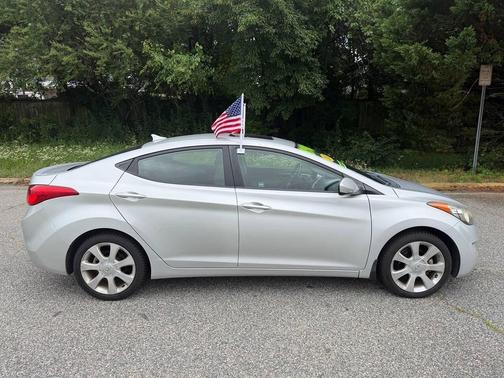 Shimmering Air Silver 2013 Hyundai ELANTRA Limited