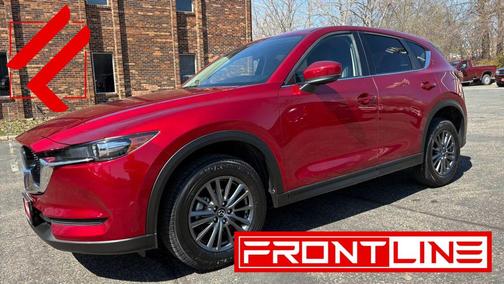 Soul Red Crystal Metallic 2021 Mazda CX-5 Sport