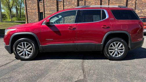 Barcelona Red 2019 GMC Acadia SLE-2