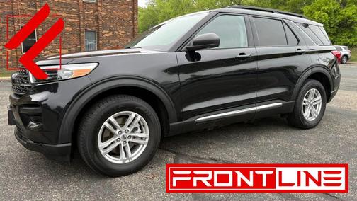 Agate Black Metallic 2022 Ford Explorer XLT