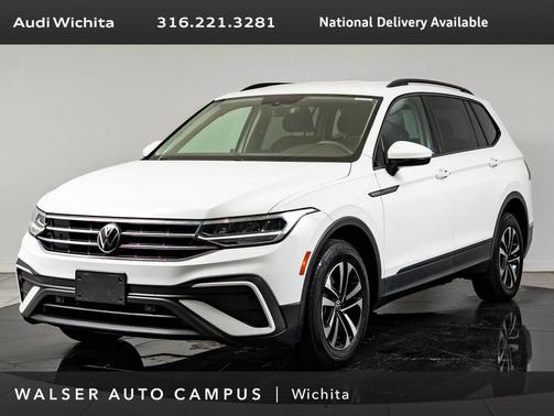 Pure White 2023 Volkswagen Tiguan 2.0T S