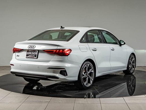Glacier White Metallic 2023 Audi A3 Premium