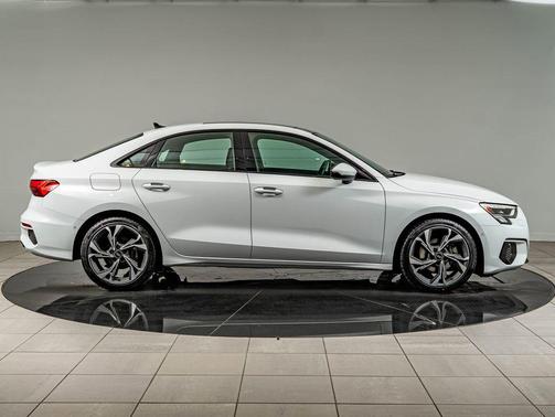 Glacier White Metallic 2023 Audi A3 Premium
